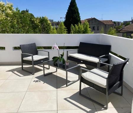 Appartement Terrasse Panoramique Hopitaux Et Facultes Montpellier Esterno foto